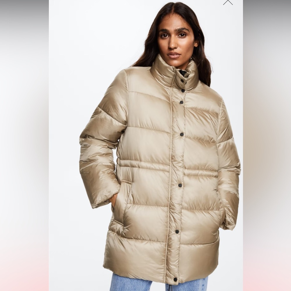 NWT Mango Adjustable Padded Anorak size SMALL